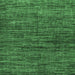 Square Machine Washable Oriental Emerald Green Modern Area Rugs, wshabs4769emgrn