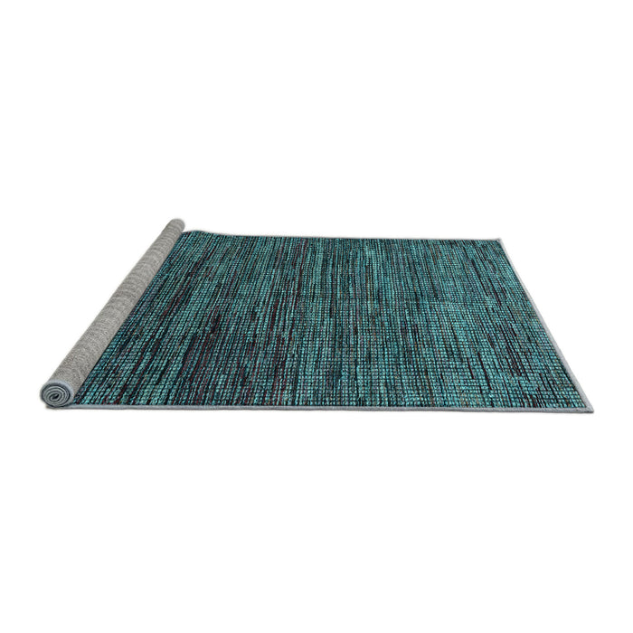 Sideview of Machine Washable Oriental Light Blue Modern Rug, wshabs4769lblu