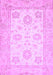 Oriental Purple Traditional Rug, abs476pur