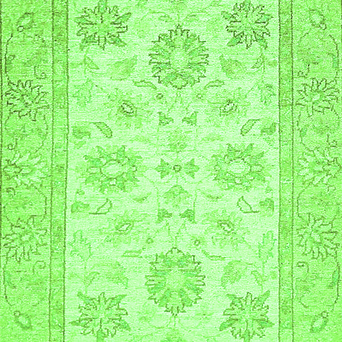 Oriental Green Traditional Rug, abs476grn