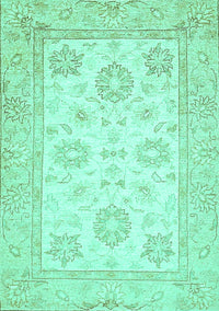 Oriental Turquoise Traditional Rug, abs476turq