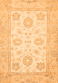 Oriental Orange Traditional Rug, abs476org