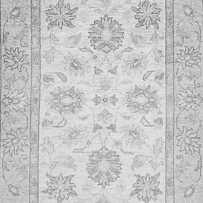 Machine Washable Oriental Gray Traditional Rug, wshabs476gry