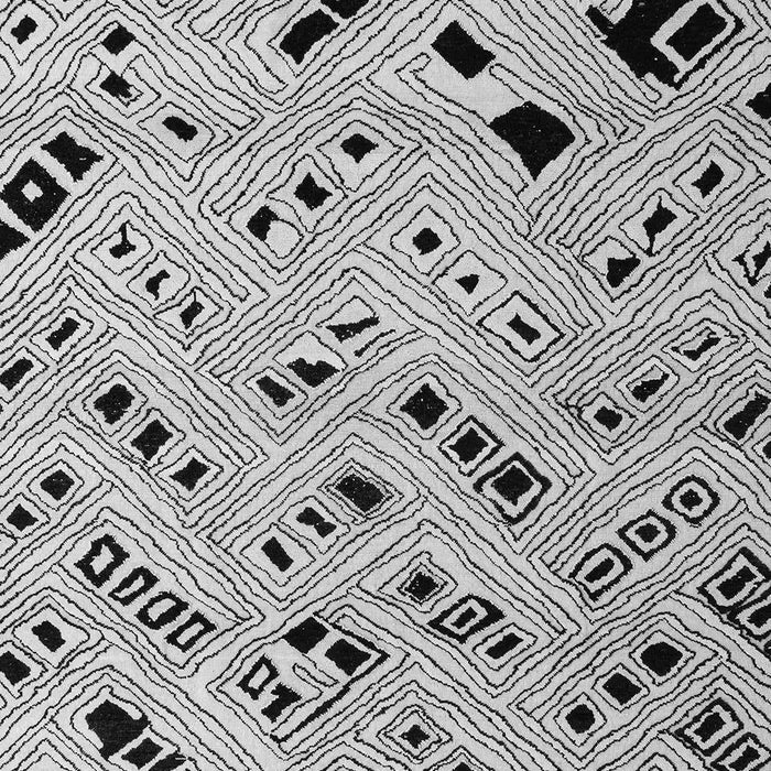 Machine Washable Oriental Gray Modern Rug, wshabs4770gry