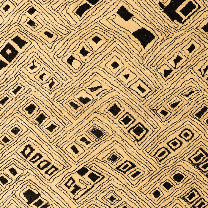 Machine Washable Oriental Brown Modern Rug, wshabs4770brn