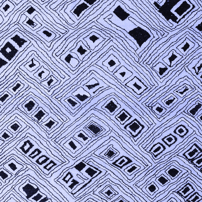 Oriental Blue Modern Rug, abs4770blu