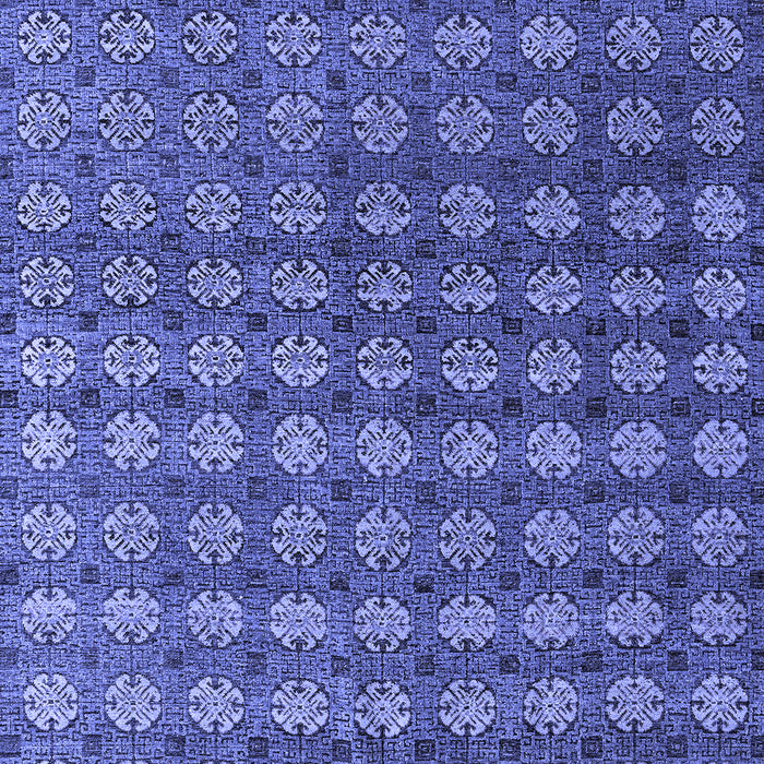 Machine Washable Oriental Blue Modern Rug, wshabs4771blu