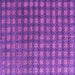 Square Machine Washable Oriental Purple Modern Area Rugs, wshabs4771pur