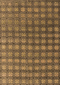 Oriental Brown Modern Rug, abs4771brn