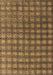 Machine Washable Oriental Brown Modern Rug, wshabs4771brn