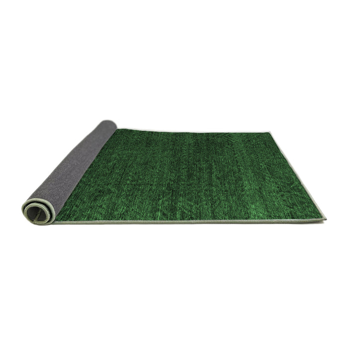 Sideview of Oriental Emerald Green Modern Rug, abs4772emgrn