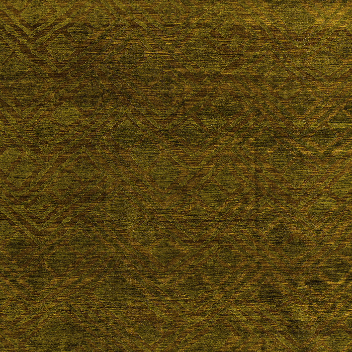Oriental Yellow Modern Rug, abs4772yw