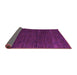 Sideview of Oriental Pink Modern Rug, abs4772pnk