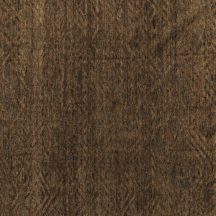 Square Oriental Brown Modern Rug, abs4772brn