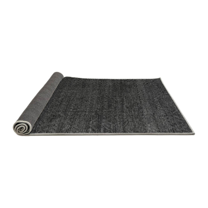 Sideview of Oriental Gray Modern Rug, abs4772gry