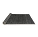 Sideview of Oriental Gray Modern Rug, abs4772gry