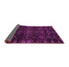 Sideview of Oriental Pink Modern Rug, abs4773pnk