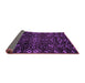 Sideview of Oriental Purple Modern Rug, abs4773pur