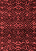 Oriental Red Modern Area Rugs