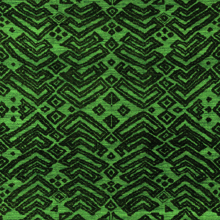 Oriental Green Modern Rug, abs4773grn