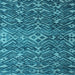 Square Abstract Light Blue Modern Rug, abs4774lblu