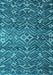 Abstract Light Blue Modern Rug, abs4774lblu