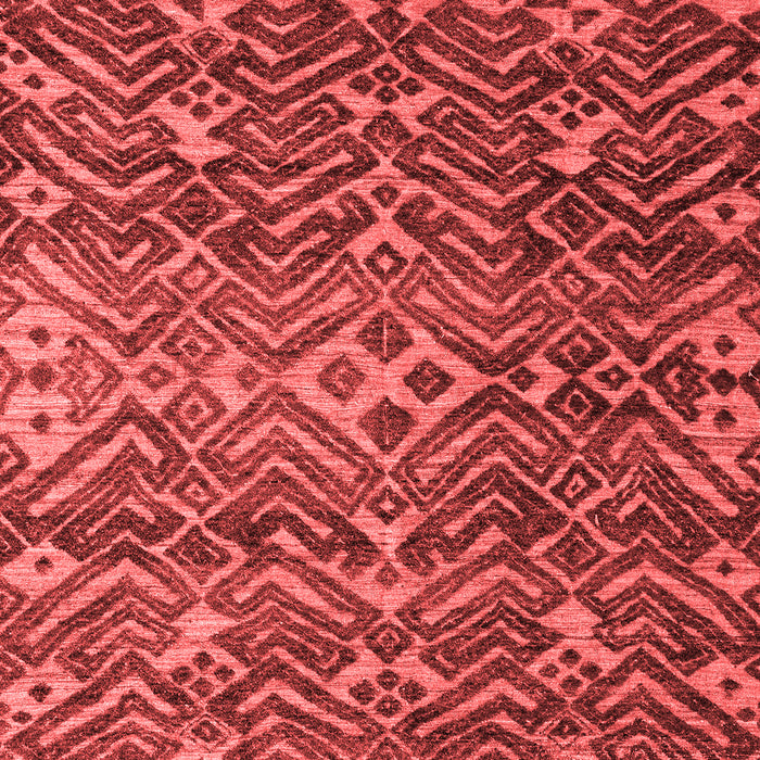 Abstract Red Modern Area Rugs