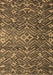 Abstract Brown Modern Rug, abs4774brn