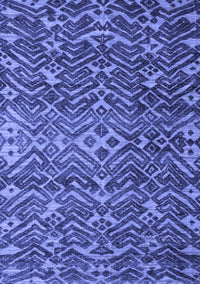 Abstract Blue Modern Rug, abs4774blu