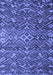 Abstract Blue Modern Rug, abs4774blu