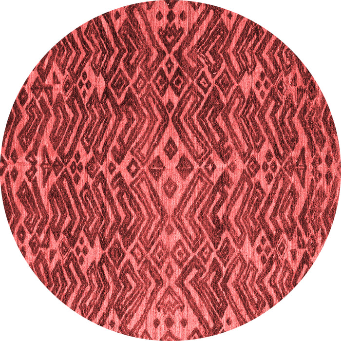 Machine Washable Abstract Red Modern Rug, wshabs4774red