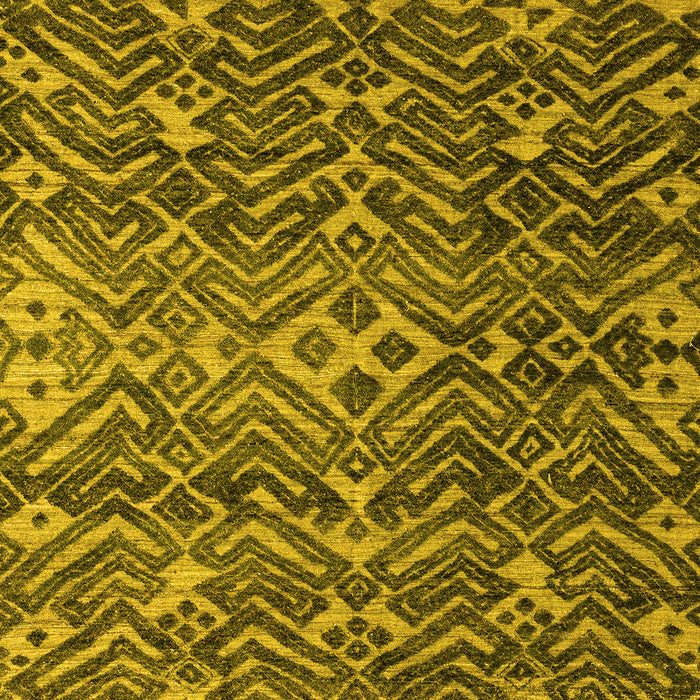 Abstract Yellow Modern Rug, abs4774yw