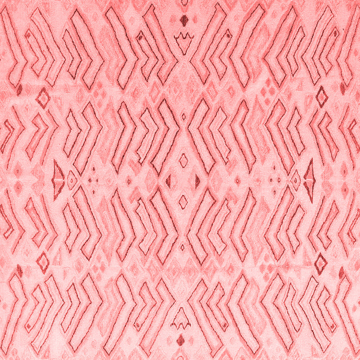 Solid Red Modern Rug, abs4775red