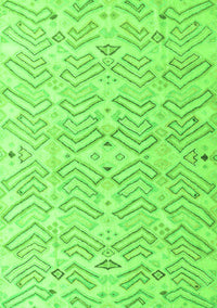 Solid Green Modern Rug, abs4775grn