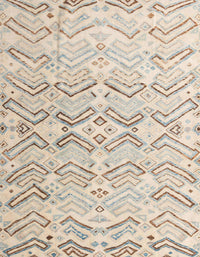 Machine Washable Abstract Camel Brown Rug, wshabs4776