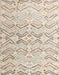 Machine Washable Abstract Camel Brown Rug, wshabs4776