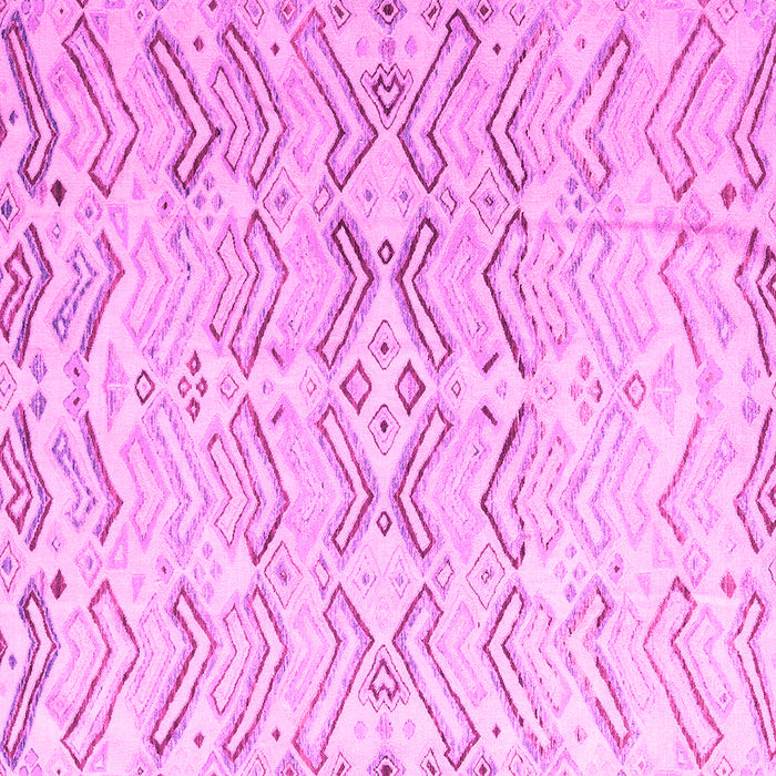 Square Solid Pink Modern Rug, abs4776pnk