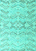 Solid Turquoise Modern Rug, abs4776turq