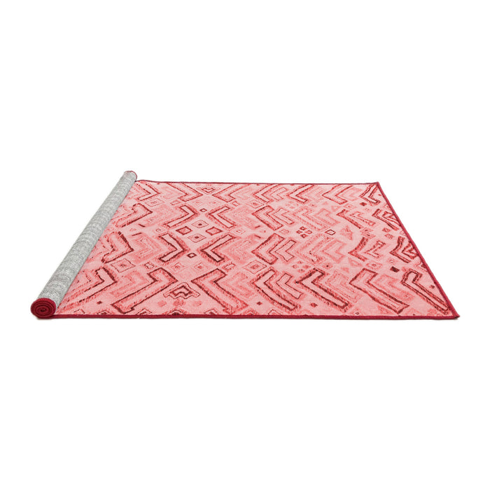 Modern Red Washable Rugs