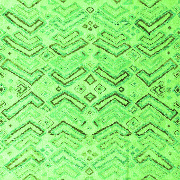 Solid Green Modern Rug, abs4776grn
