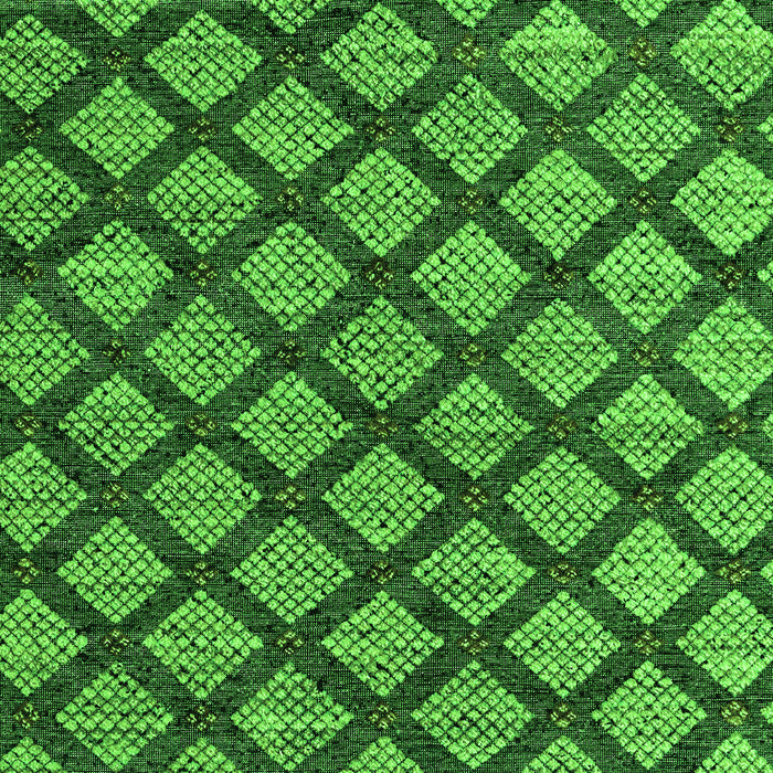 Machine Washable Abstract Green Modern Area Rugs, wshabs4777grn