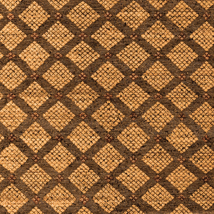 Abstract Orange Modern Rug, abs4777org