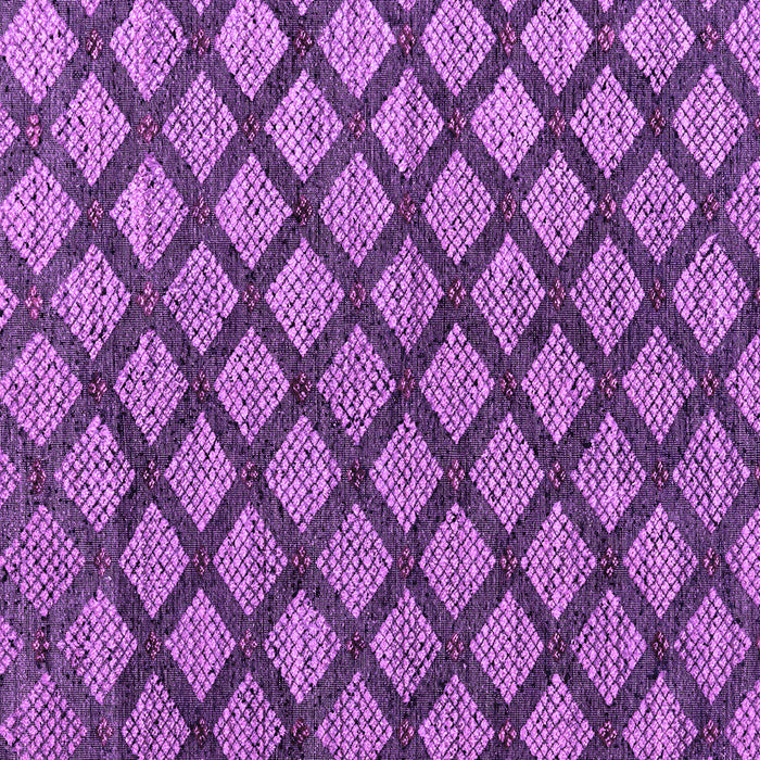 Square Machine Washable Abstract Purple Modern Area Rugs, wshabs4777pur