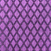 Square Machine Washable Abstract Purple Modern Area Rugs, wshabs4777pur