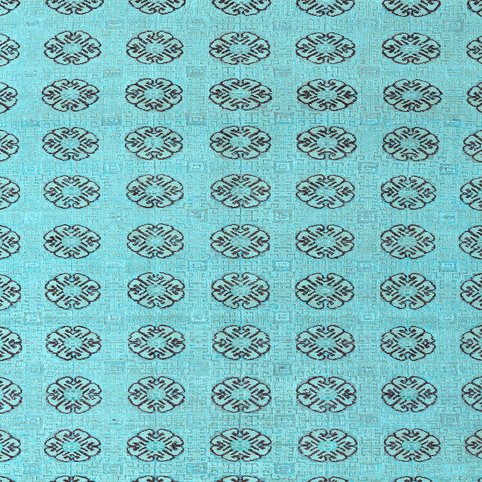 Square Machine Washable Abstract Light Blue Modern Rug, wshabs4778lblu