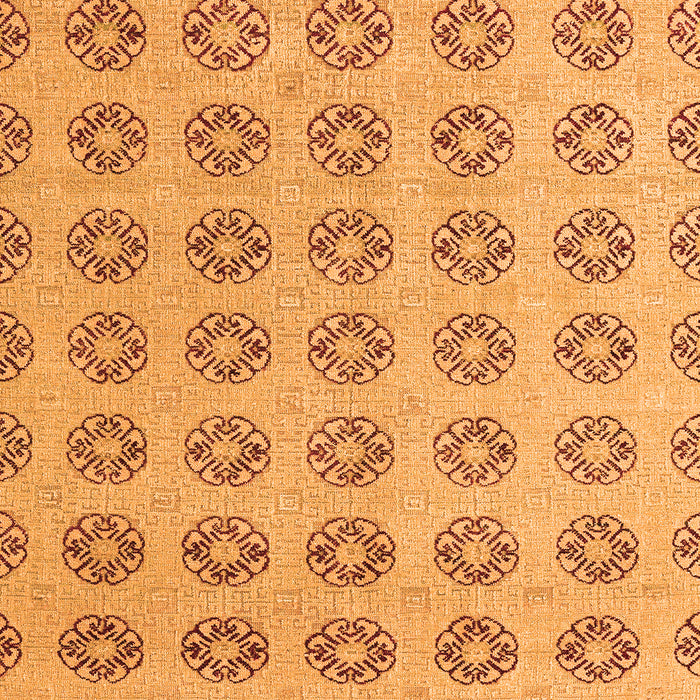 Machine Washable Abstract Orange Modern Area Rugs, wshabs4778org