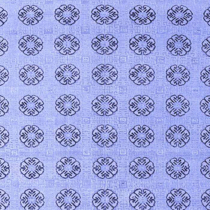 Abstract Blue Modern Rug, abs4778blu