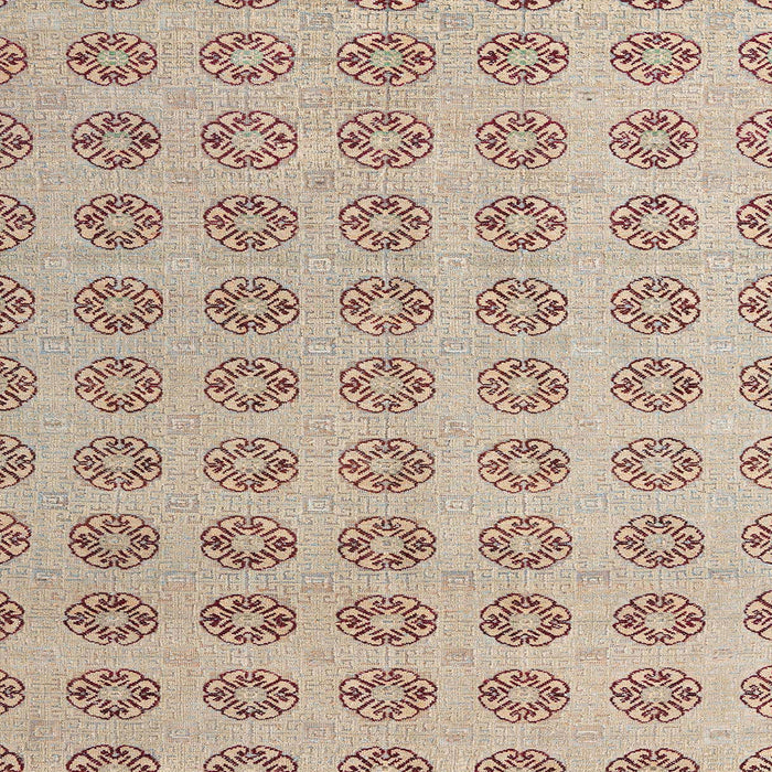 Square Machine Washable Abstract Dark Almond Brown Rug, wshabs4778