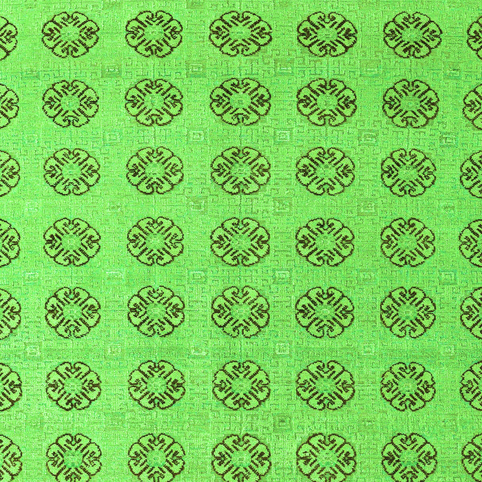 Abstract Green Modern Rug, abs4778grn