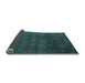 Sideview of Abstract Light Blue Modern Rug, abs4779lblu